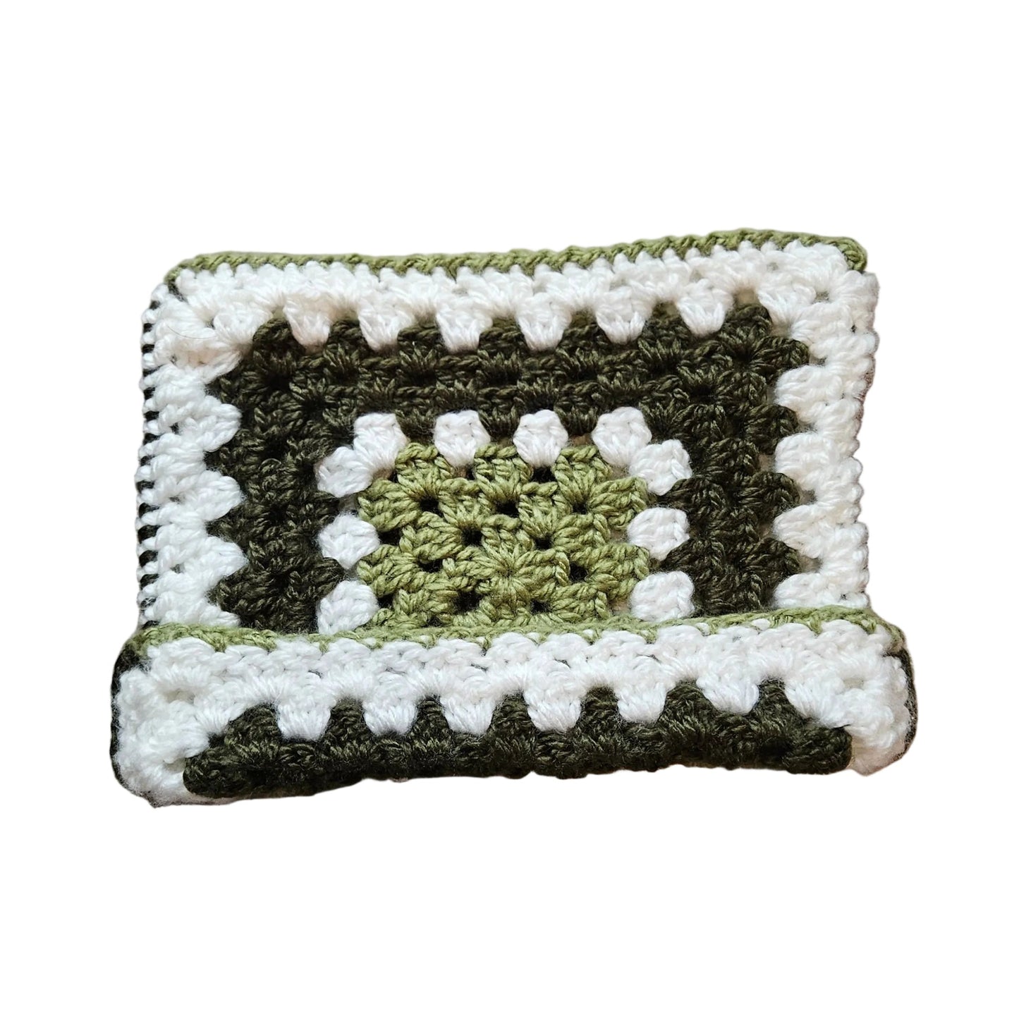 Crocheted Cat Beanie - Granny Square