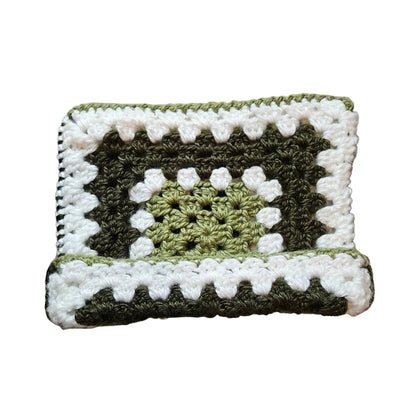 Crocheted Cat Beanie - Granny Square