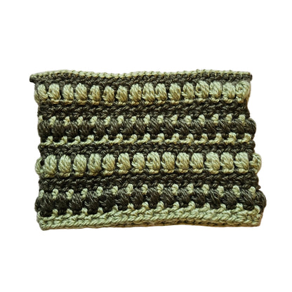 Crocheted Cat Beanie - Puff and Striped