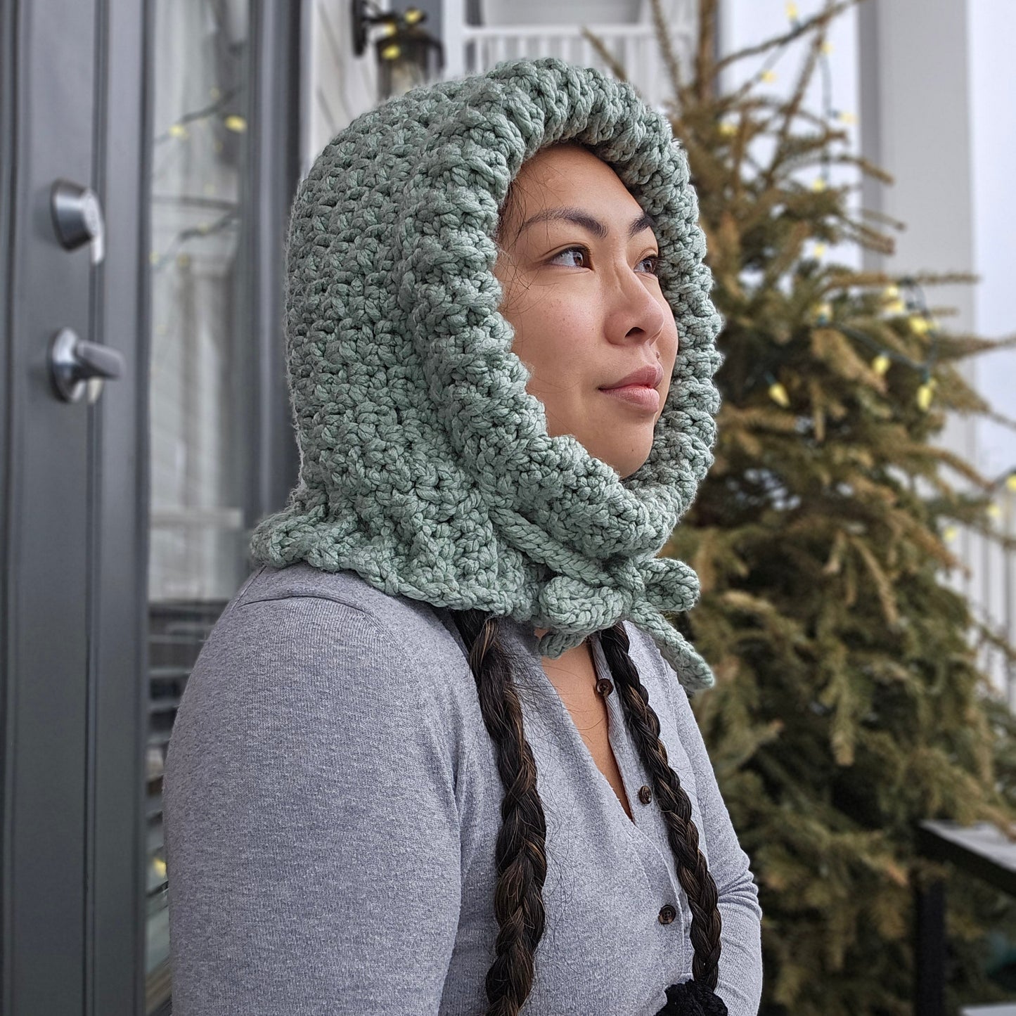 Crocheted Balaclava - Oversized & Cozy