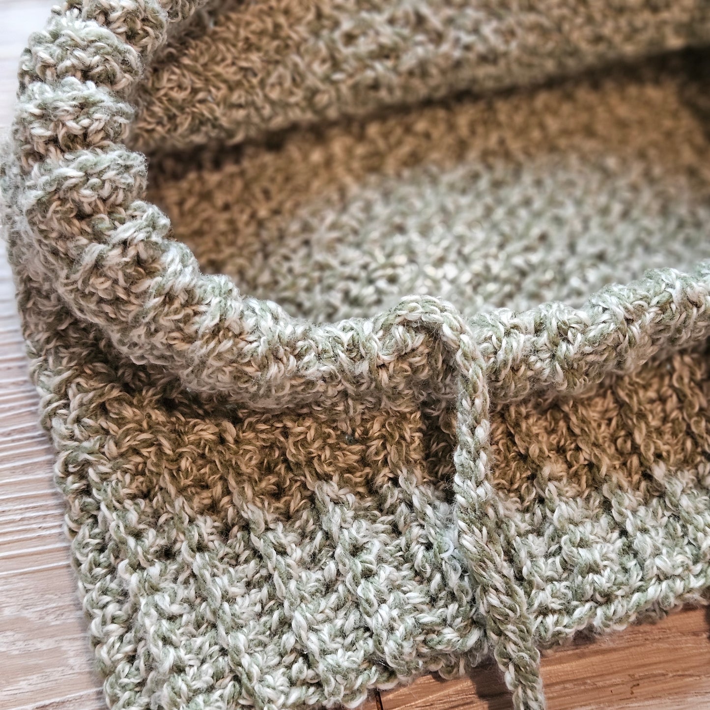 Crocheted Balaclava - Snug & Heathered