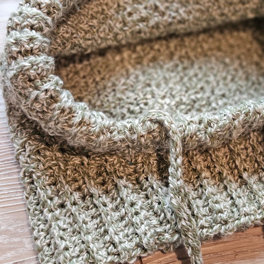 Crocheted Balaclava - Snug & Heathered