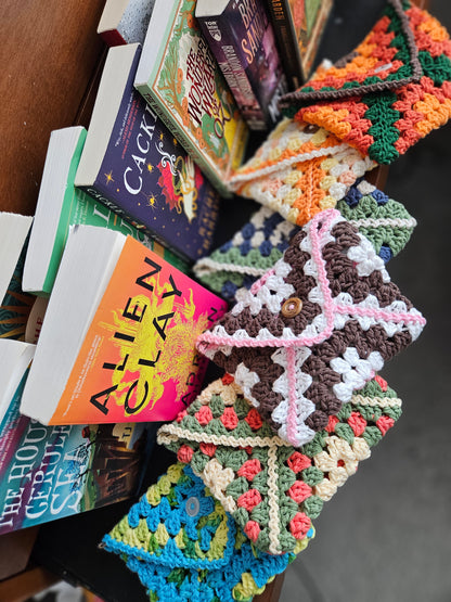 Crocheted Granny E-Book Sleeve