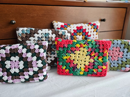Crocheted Granny Book Sleeve