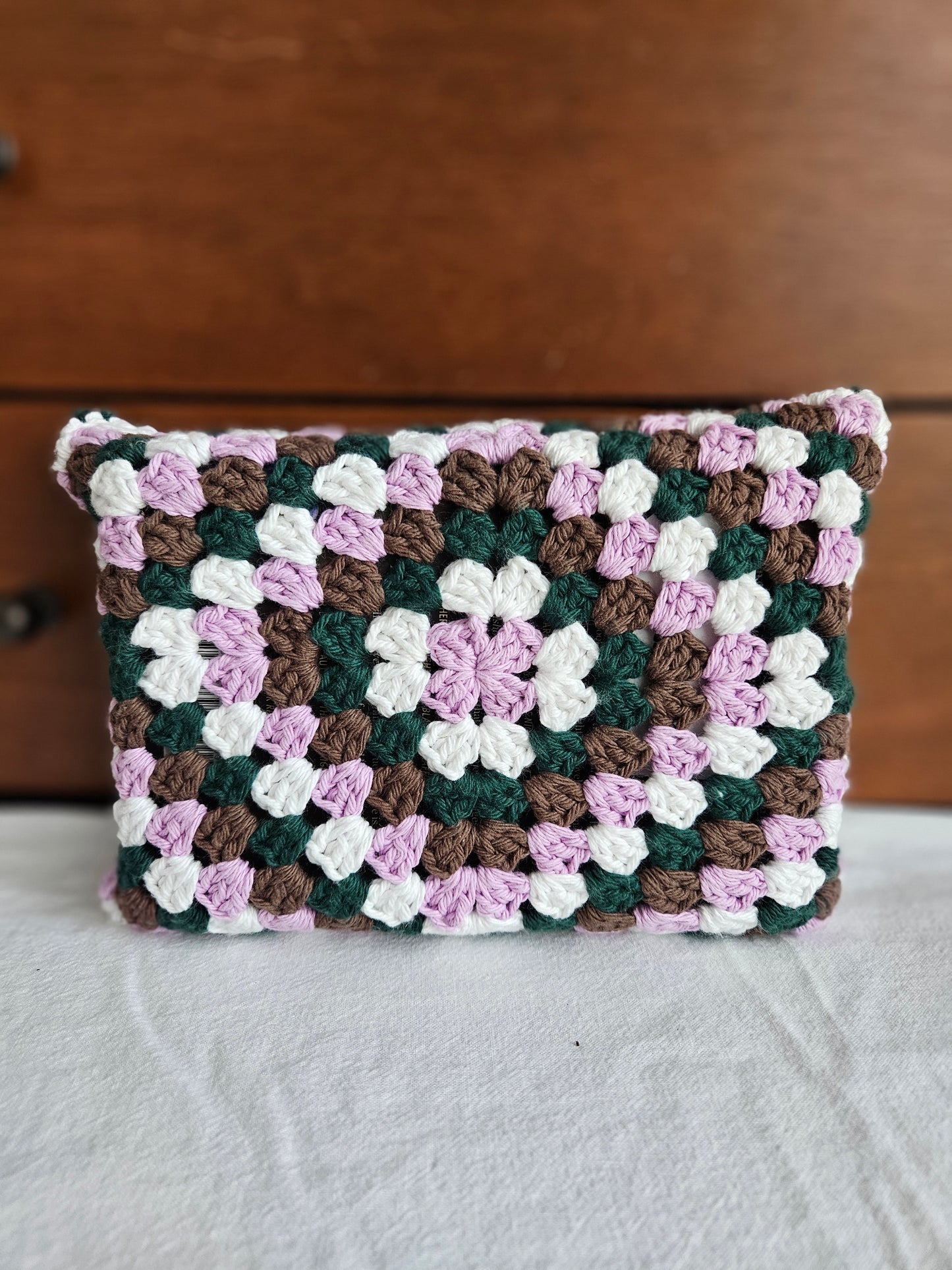 Crocheted Granny Book Sleeve