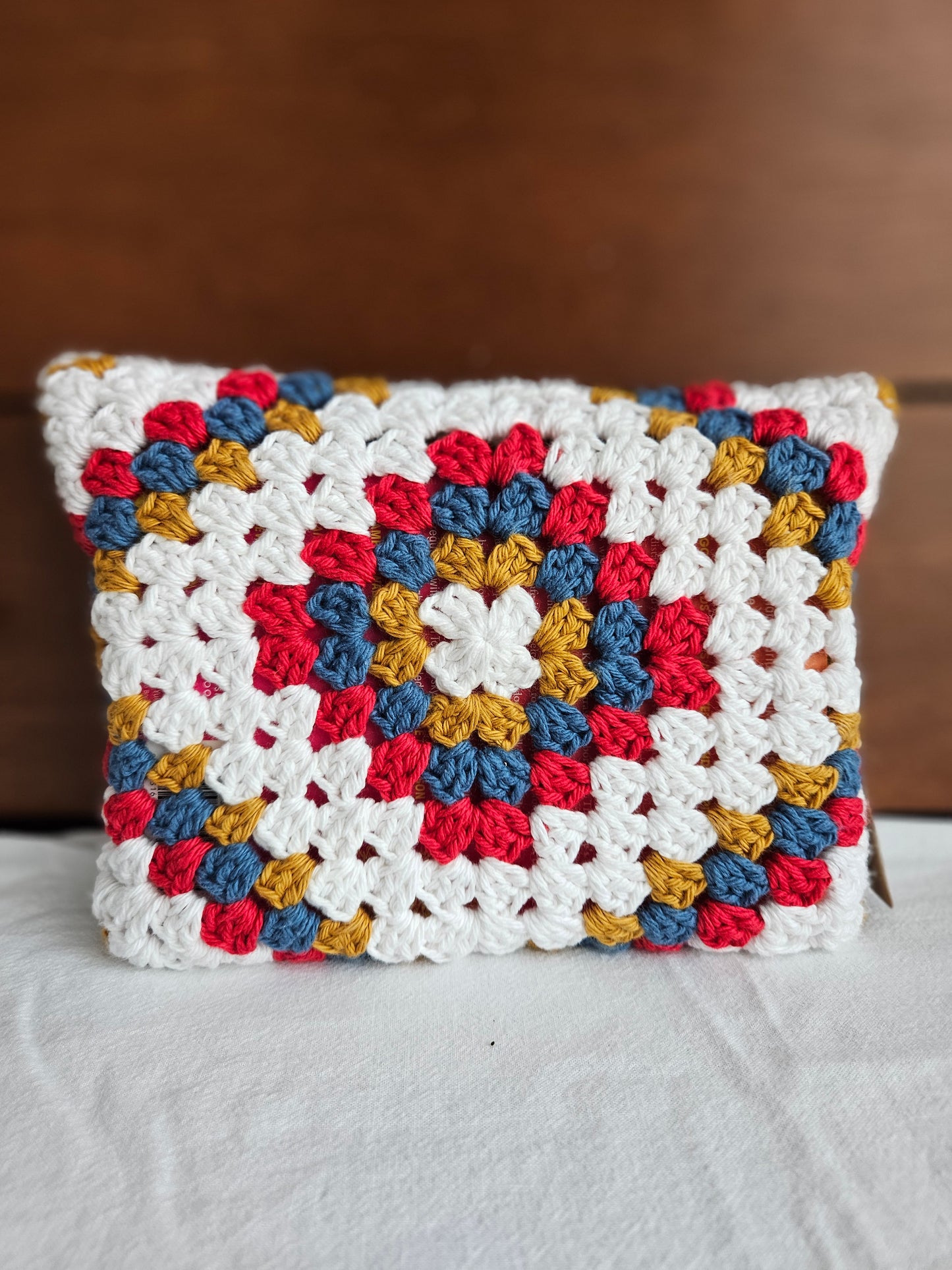 Crocheted Granny Book Sleeve